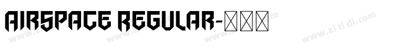 AirSpace Regular字体转换